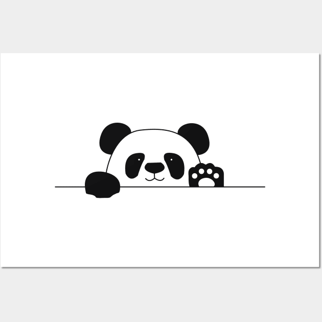 Panda Wall Art by Switch-Case